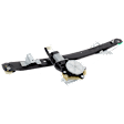 Rear, Passenger Side Power Window Regulator, With Motor