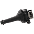 Ignition Coil, For Coil on Plug Design, With 4-Prong Blade Male Terminal and 1 Female Connector
