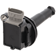 Ignition Coil, For Coil on Plug Design, With 4-Prong Blade Male Terminal and 1 Female Connector