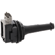 Ignition Coil, For Coil on Plug Design, With 4-Prong Blade Male Terminal and 1 Female Connector