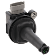 Ignition Coil, For Coil on Plug Design, With 4-Prong Blade Male Terminal and 1 Female Connector
