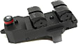 Front, Driver Side Window Switch, Black, 5-Button, 4 Cyl., 2.4L Engine
