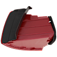 Driver Side, Outer Tail Light, with Bulb, Halogen, Red Lens, Hybrid (13-14)/Sedan(11-18), CAPA CERTIFIED