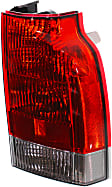 Passenger Side, Lower Tail Light, with Bulb, Halogen, Clear Lens