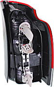 Driver Side, Lower Tail Light, with Bulb, Halogen, Clear Lens