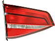 Driver Side, Inner Tail Light, with Bulb, Halogen, Clear and Red Lens, Hybrid Model