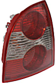 2004 Volkswagen Passat GLX - Driver Side Halogen Tail Light, With bulb(s), 4-Door, OE Replacement, Sedan