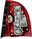 2004 Volkswagen Passat GLX - Driver Side Halogen Tail Light, With bulb(s), 4-Door, OE Replacement, Sedan