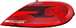 Passenger Side Tail Light, with Bulb, Halogen, Clear and Red Lens, Production Date From December 26 2011, Hatchback/Convertible