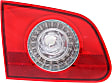 Driver Side Tail Light, without Bulb, Halogen, Clear and Red Lens