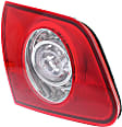 Driver Side Tail Light, without Bulb, Halogen, Clear and Red Lens