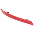 Rear, Passenger Side Bumper Reflector, Sedan, Except GLI Model, CAPA Certified