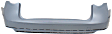 Rear Primed Bumper Cover, Wagon, Without Parking Aid Sensor Holes