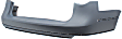 Rear Primed Bumper Cover, Wagon, Without Parking Aid Sensor Holes