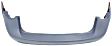 Rear Primed Bumper Cover, Wagon, Without Parking Aid Sensor Holes