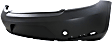 Rear Primed Bumper Cover, Except R-Line Model