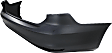 Rear Primed Bumper Cover, Without Parking Assist System