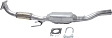 Front Catalytic Converter, 2.0L, 4Cyl, Federal EPA Standard, 46-State Legal (Cannot ship to CA, CO, NY or ME), Direct Replacement Series, Direct Fit