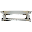 2005-2011 Freightliner Century Class - Front Bumper, Chrome, With Tow Hook Holes, Without Fog Light Holes, Without Mounting Brackets