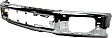 Front Bumper, Face Bar, Chrome, Steel, with End Cap Holes
