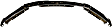 Front Bumper, Face Bar, Chrome, Steel, with End Cap Holes