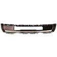 Front Bumper Chrome, Without Mounting Brackets, Without Side Cover Holes