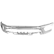 2019-2023 Ford Ranger - Front Bumper, Chrome, Without Mounting Brackets, 4 Cyl., 2.3L Engine