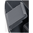 2021 Freightliner Cascadia 126 - Front, Driver Side Bumper, For Models With Fog Lights, Powdercoated Gray