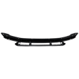 Front Bumper, Black, For Models with Park Distance Control Sensor