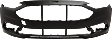 2018 Ford Fusion - Front Primed Bumper Cover, For Models Without Active Park Assist System
