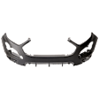 Front Primed Bumper Cover CAPA Certified
