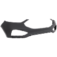 Front, Upper Primed Bumper Cover