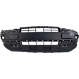 Front, Lower, Textured Bumper Cover, Lower, Textured, For Models With Adaptive Cruise Control, Without Applique, With Fog Lights