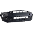 Front, Lower, Textured Bumper Cover, Lower, Textured, For Models With Adaptive Cruise Control, Without Applique, With Fog Lights