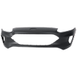 Front, Upper Primed Bumper Cover CAPA Certified