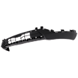 Front, Lower Textured Bumper Cover, For Models Without Active Park Assist Sensor Holes, CAPA Certified