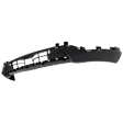 Front, Lower Textured Bumper Cover, For Models With Active Park Assist Sensor Holes, CAPA Certified