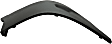 2013 Freightliner Cascadia - Front, Passenger Side Bumper End, For Models Without Fog Lights, Painted Black, Plastic