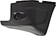 2006 Freightliner Century Class - Front, Driver Side Bumper End, For Models Without Fog Lights, Painted Black, Plastic