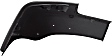 2006 Freightliner Century Class - Front, Driver Side Bumper End, For Models Without Fog Lights, Painted Black, Plastic