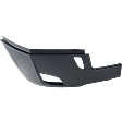 Front, Passenger Side Bumper End, Painted Black, 6 Cyl., 12.8L Engine