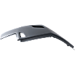 Front, Passenger Side Bumper End, Painted Black, 6 Cyl., 12.8L Engine