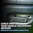 Front, Passenger Side Bumper End, Painted Gray Plastic