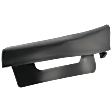 Front, Driver Side Bumper End, Textured Plastic
