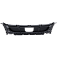 Front, Center Bumper Reinforcement, Plastic