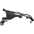 Rear, Center Bumper Reinforcement, Steel, CAPA Certified