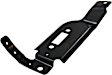 Front, Passenger Side, Outer Bumper Bracket, CAPA Certified
