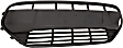 Front, Upper Bumper Grille, Textured CAPA Certified