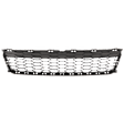 Front Bumper Grille, Textured Dark Gray CAPA Certified