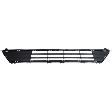Front, Center Bumper Grille, Textured